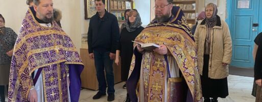 В день памяти сорока Севастийских мучеников была совершена Литургия и панихида о пострадавших во время теракта в Москве