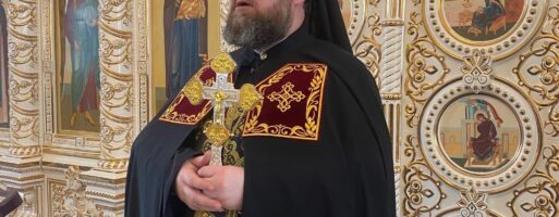 В Неделю сыропустную — канун Великого поста — архимандрит Иларион совершил Литургию и вечерню с чином прощения