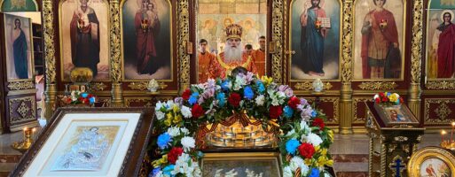 Служба в Георгиевском храме с митрополитом
